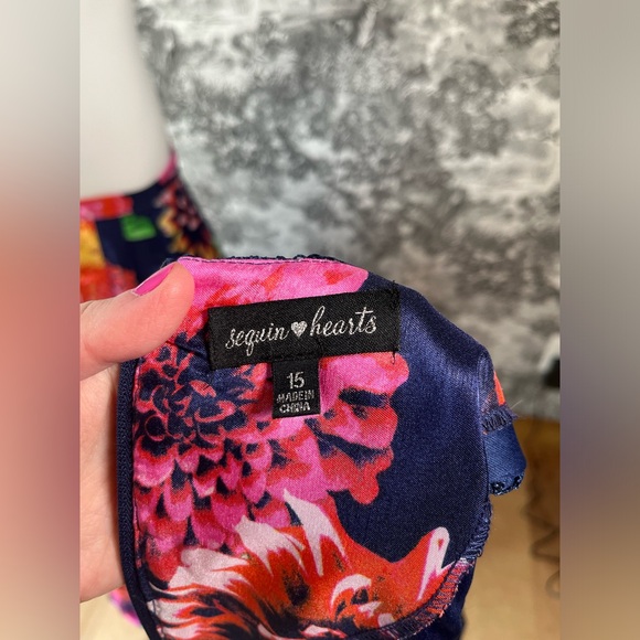 Vintage Two-Piece Floral Dress - Picture 10 of 11